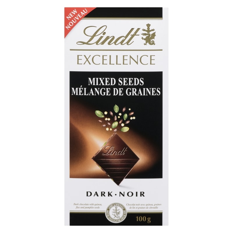 EXCELLENCE Mixed Seeds Dark Chocolate Bar