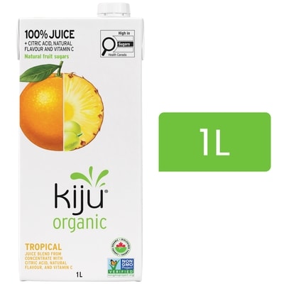 Kiju Tropical Fruit Juice Blend 1 l, $0.50/100ml