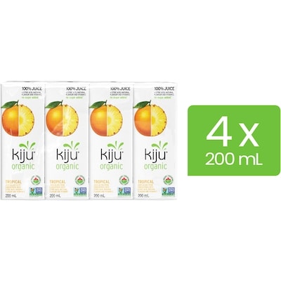 Kiju Tropical Fruit Juice Blend 200 ml, $2.50/100ml