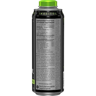 Zero Sugar, Can