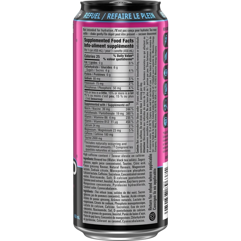 Rehab Wild Berry Tea, Can