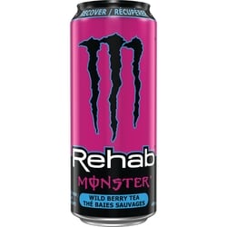 Monster Rehab Thé baies sauvages, canette 458 ml, 0,94 $/100ml