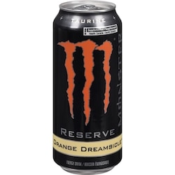 Monster Reserve Sorbet à l’orange, canette 473 ml, 0,53 $/100ml