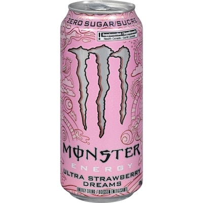 Monster Ultra Strawberry Dreams 473 ml, $0.63/100ml
