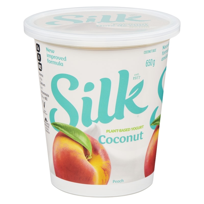 Plant-Based Yogurt Coconut Peach