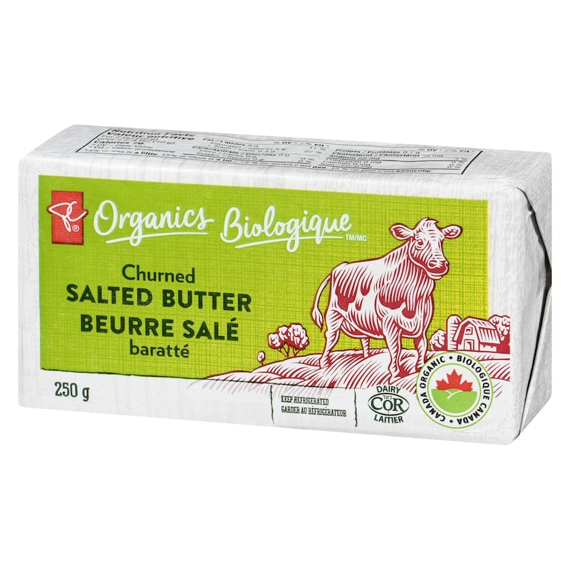 Organics Salted Butter Churned