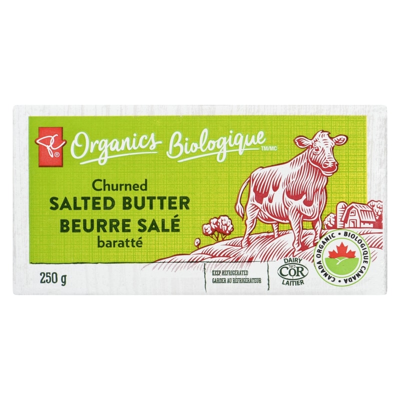 Organics Salted Butter Churned