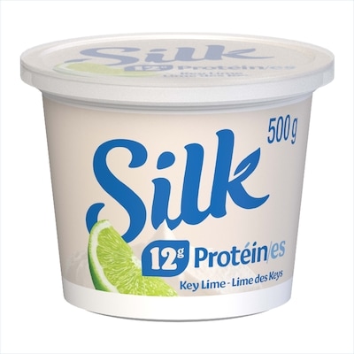 Silk Greek Protein Yogurt, Key Lime, High Protein, Dairy Free 500 g, $1.50/100g