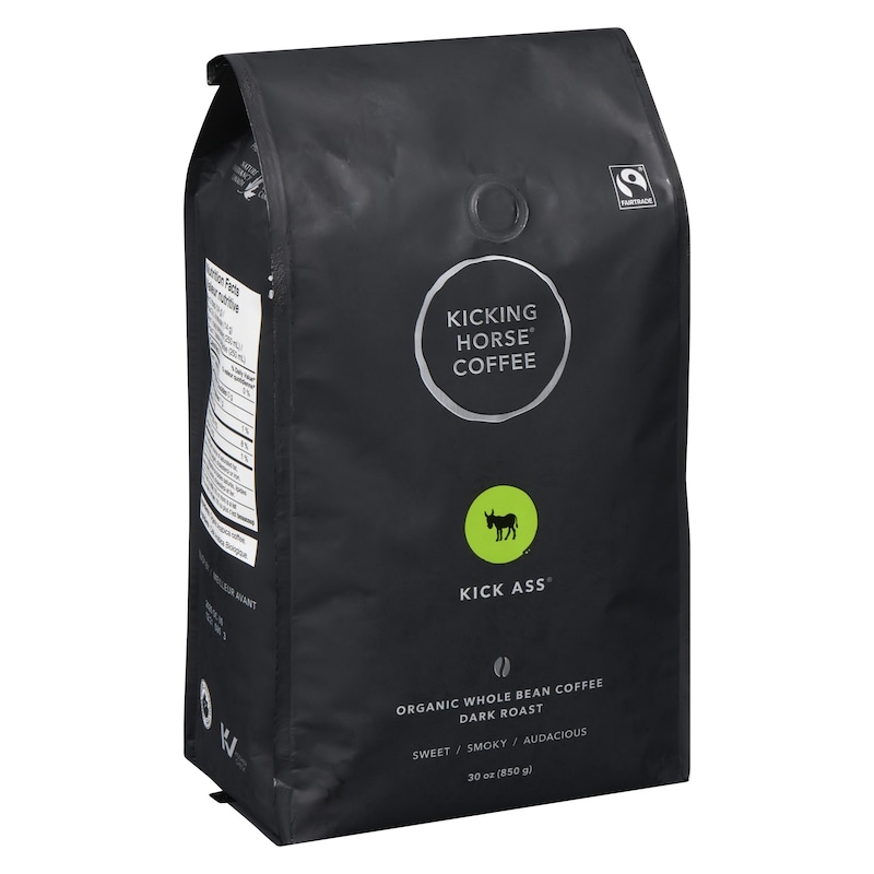 Organic Whole Bean Coffee Kick Ass Dark Roast