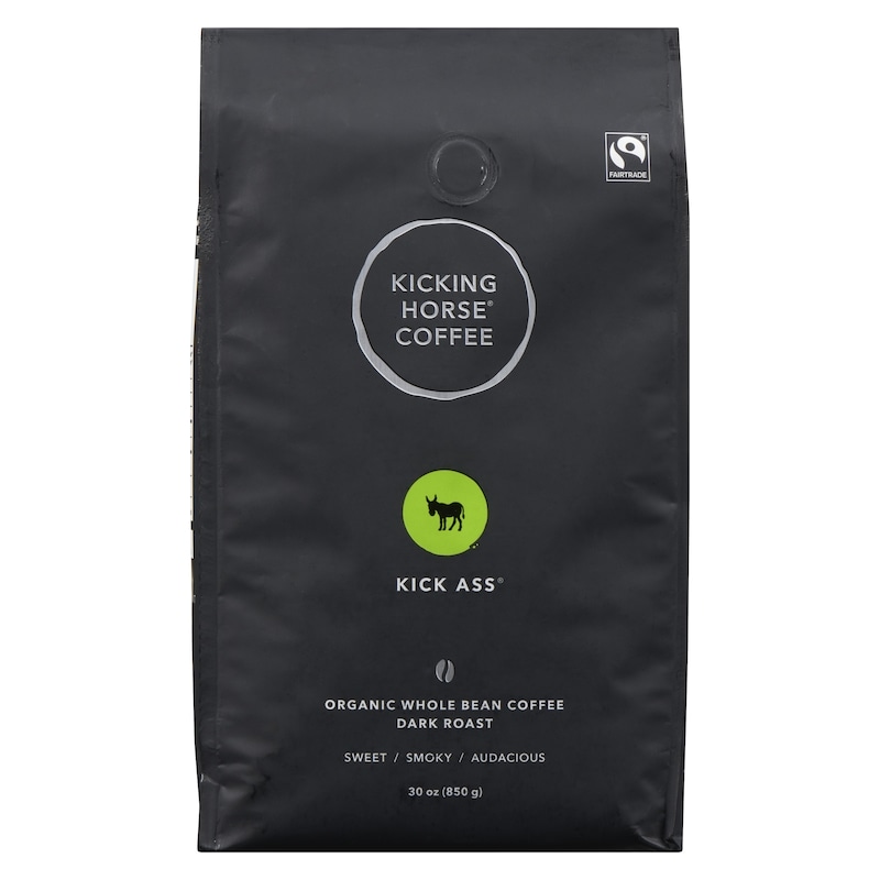 Organic Whole Bean Coffee Kick Ass Dark Roast
