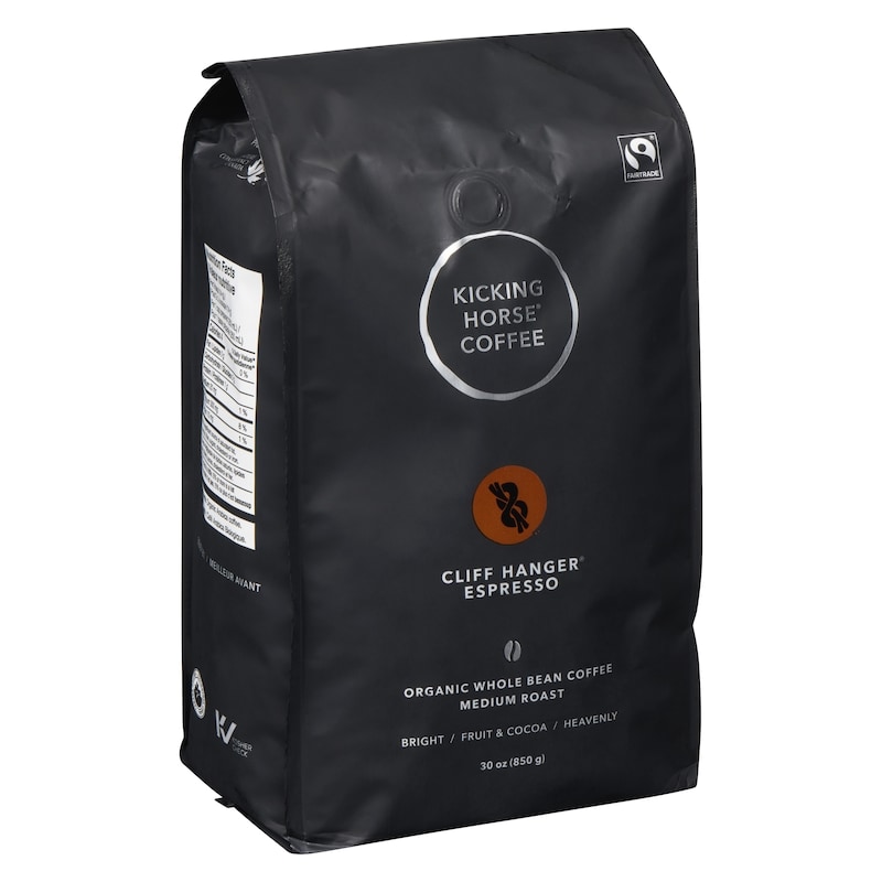 Organic Whole Bean Coffee Cliff Hanger Espresso Medium Roast