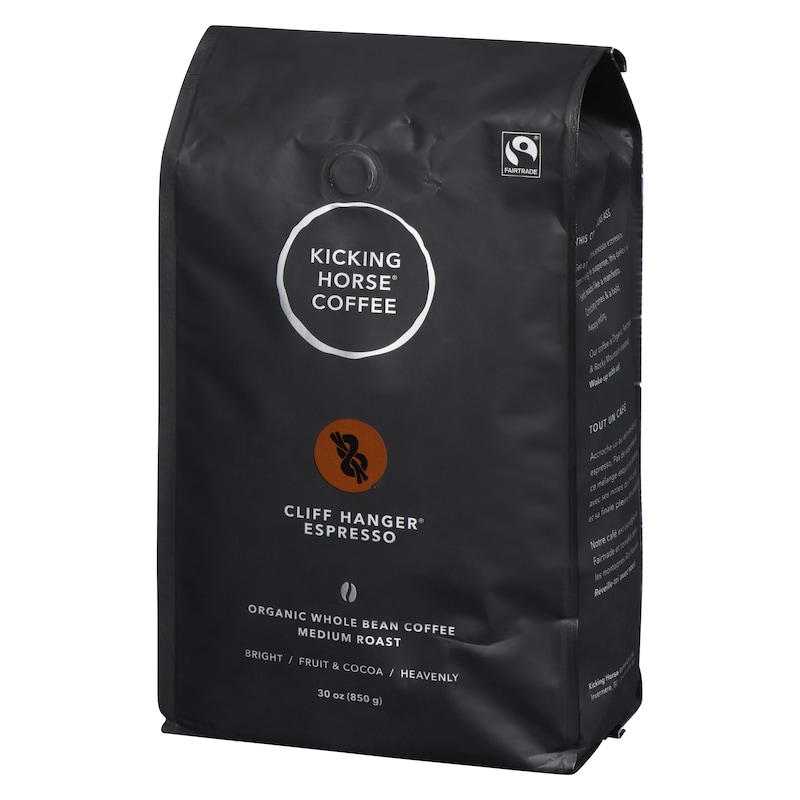 Organic Whole Bean Coffee Cliff Hanger Espresso Medium Roast