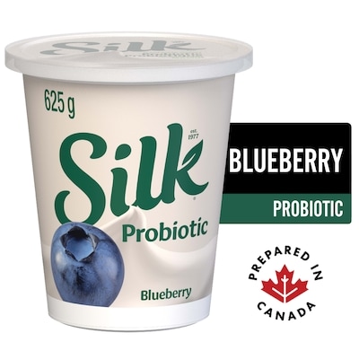 Silk Probiotic Coconut Yogurt, Blueberry, Dairy Free 625 g, $1.36/100g