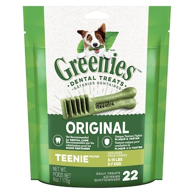 Gâteries dentaires original teenie pour chiens 2-7 kgs