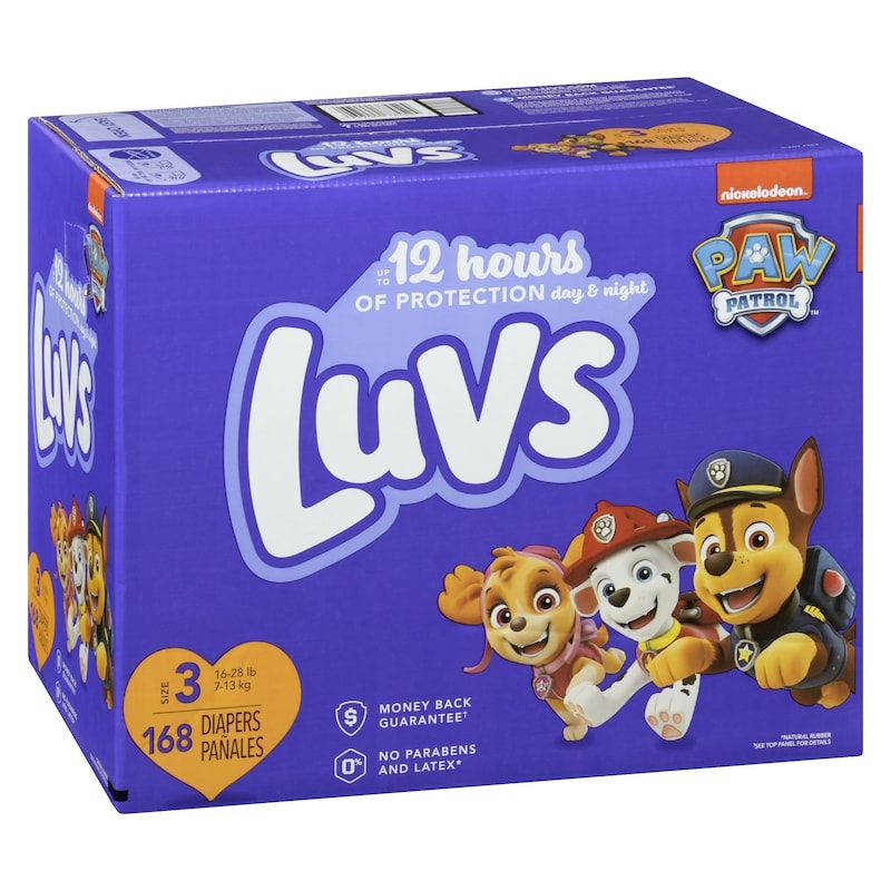 Platinum Protection Baby Diapers, Size 3 (16-28 lbs), 168 Count