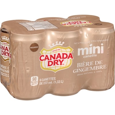Bière de gingembre mini canette