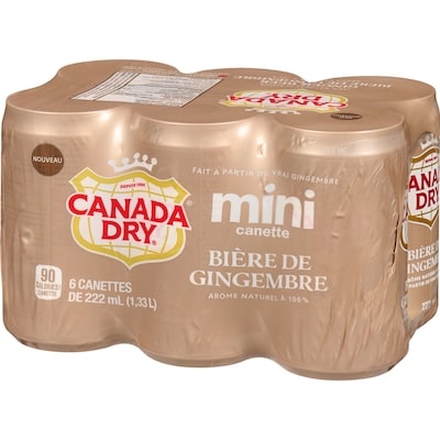 Bière de gingembre mini canette
