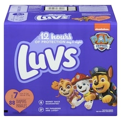 Platinum Protection Baby Diapers, Size 7 (41+ lbs), 88 Count