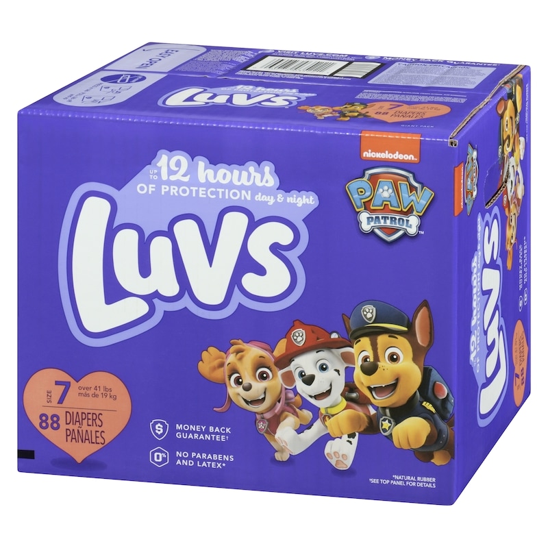 Platinum Protection Baby Diapers, Size 7 (41+ lbs), 88 Count