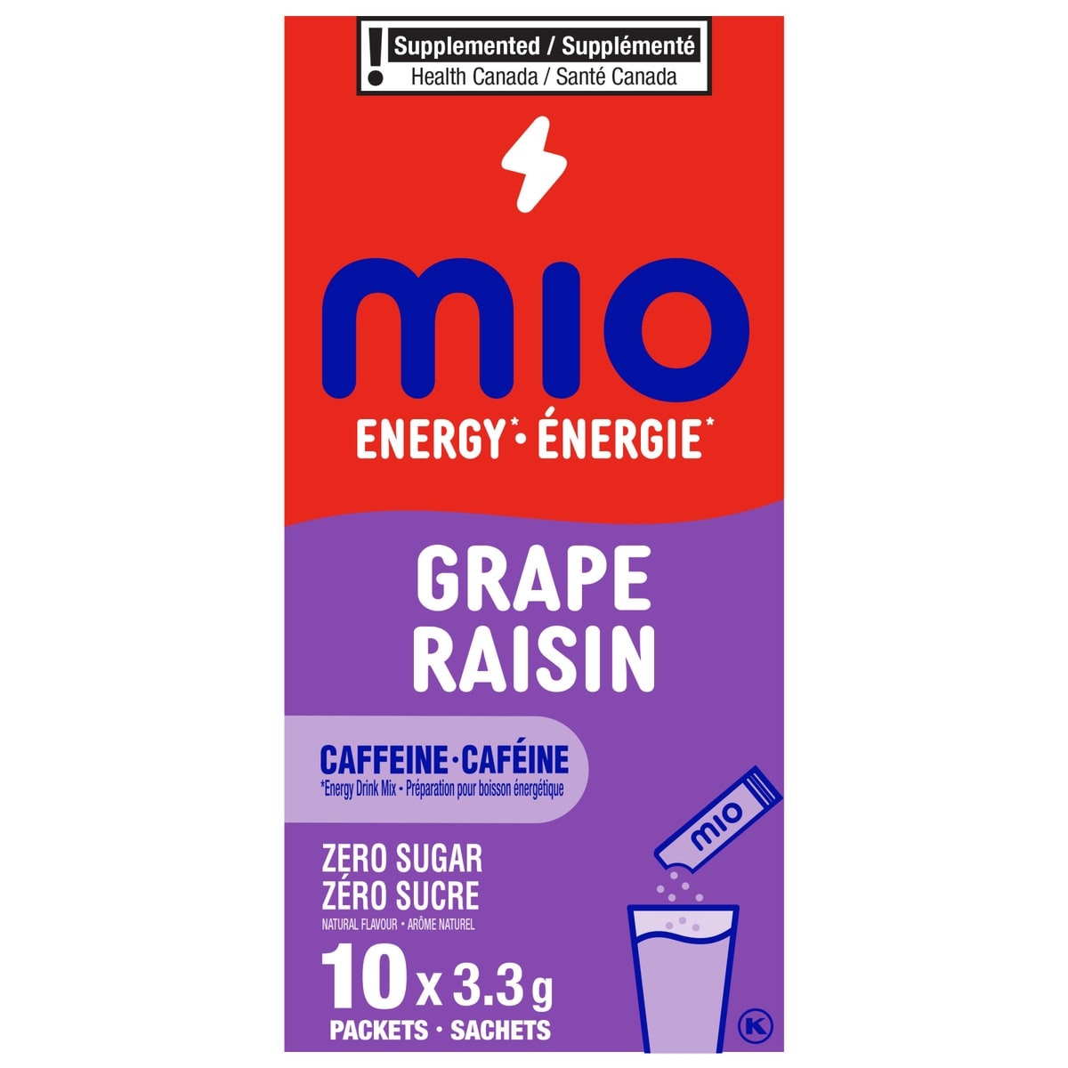 Mio Zero Sugar Energy Drink Mix Grape