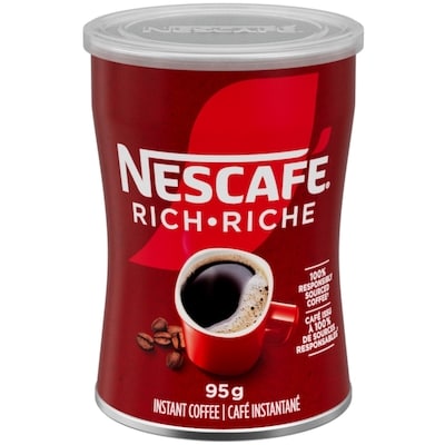 Nescafe Rich Instant Coffee, Tin 95 g, $6.31/100g