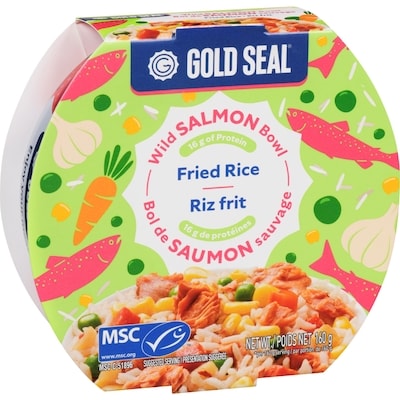 Wild Salmon Bowl Fried Rice