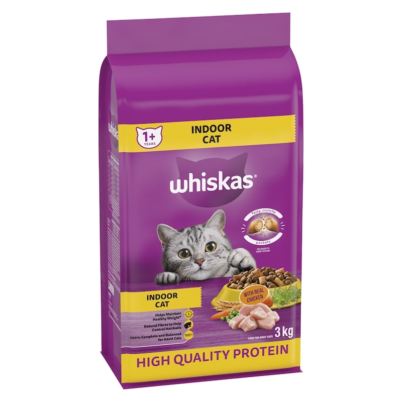 Indoor Cat Adult Dry Cat Food With Real Chicken