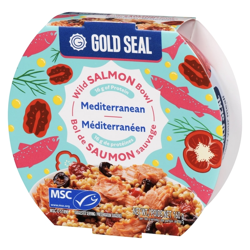 Wild Salmon Bowl Mediterranean