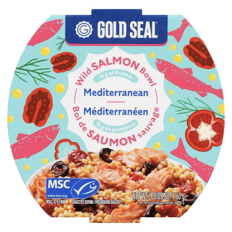 Wild Salmon Bowl Mediterranean