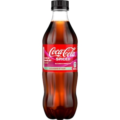 Coca-Cola Spiced 500 ml, 0,36 $/100ml
