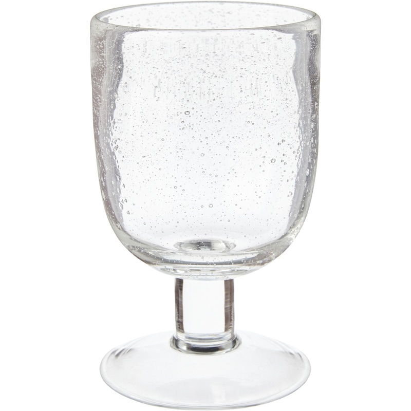 Bubble Goblet Clear