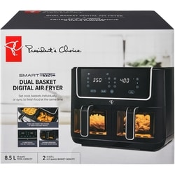 President's Choice Smartsync Dual Basket Digital Air Fryer 1 ea, $99.00/1ea