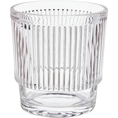 le Choix du Président Verre à whisky strié, transparent 1 ea, 8,00 $/1ch
