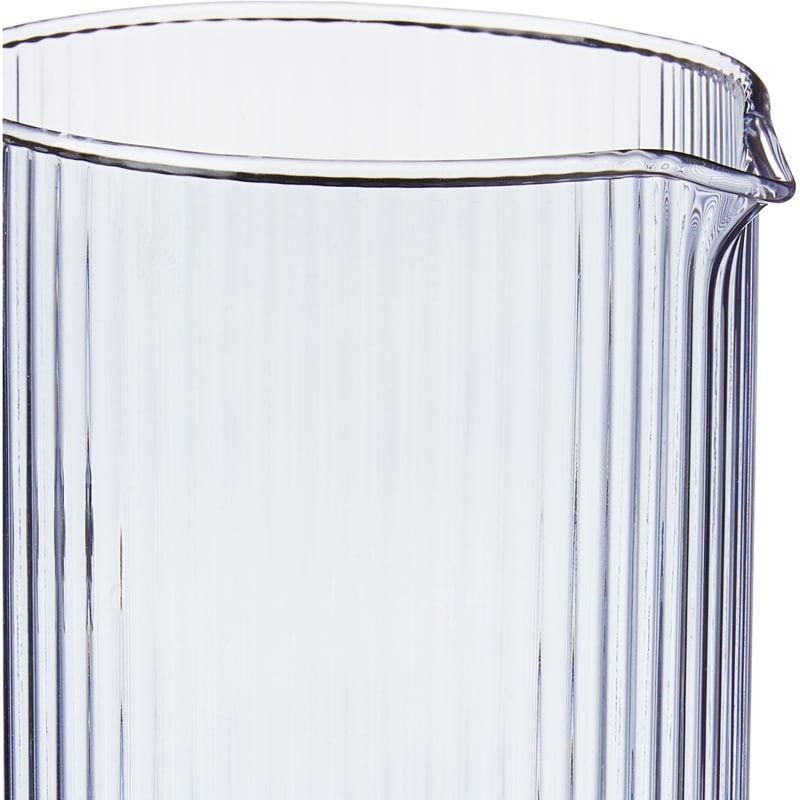 Ribbed Pitcher - Blue