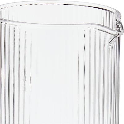 Carafe nervurée transparente de 70 oz