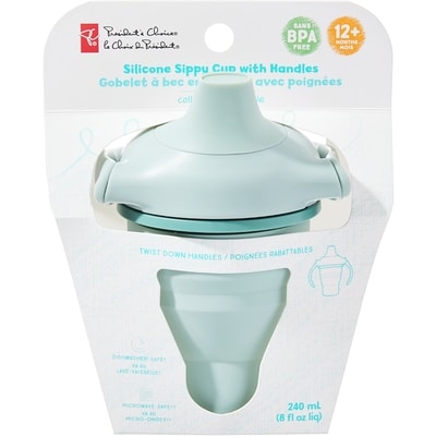 President's Choice Silicone Sippy Cup with Handles 1 ea, $5.39/1ea