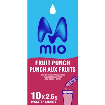 MiO Fruit Punch Drink Mix 26 g, $12.50/100g