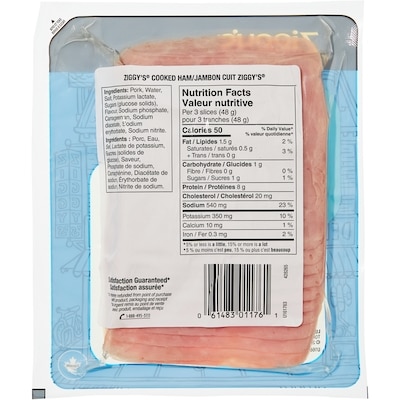 Cooked Ham Slices