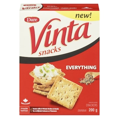 Dare Crackers Everything 200 g, $1.25/100g