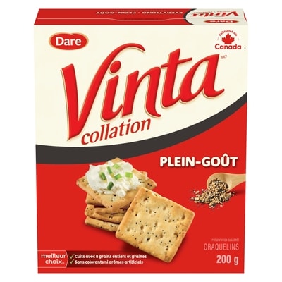 Dare Craquelins Vinta collation Plein-gout 200 g, 1,75 $/100g