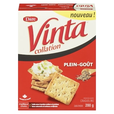 Dare Craquelins plein-goût 200 g, 1,25 $/100g