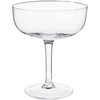 President's Choice Clear Coupe Glass 1 ea, $7.00/1ea