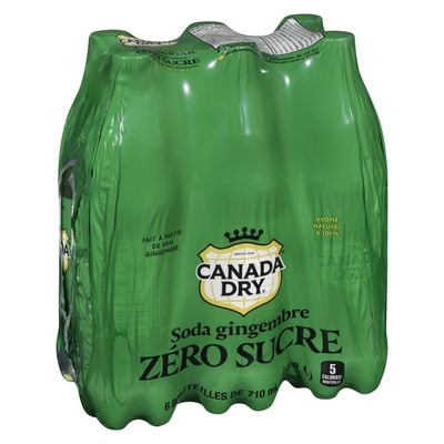 Soda au gingembre zéro sucre
