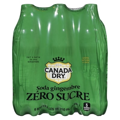Soda au gingembre zéro sucre