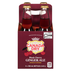 Canada Dry Black Cherry Ginger Ale 4x355.0 ml, $0.56/100ml