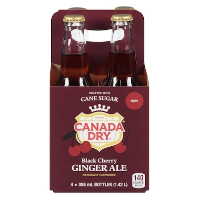Canada Dry Black Cherry Ginger Ale 4x355.0 ml, $0.63/100ml
