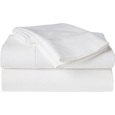 Queen Sateen Hygrocotton® Sheet 4 Piece Set - White