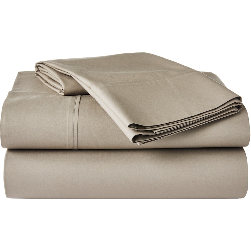 King Percale Cotton Sheet 4 Piece Set
