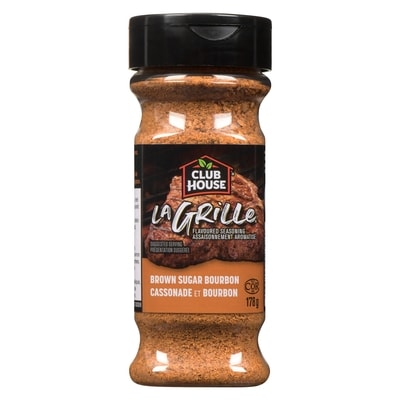 Club House Assaisonnement aromatisé à la cassonade et bourbon 178 g, 4,49 $/100g