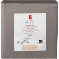 le Choix du Président Ensemble de draps 4 pièces en satin HygrocottonMD pour grand lit 1 ea, 60,00 $/1ch
